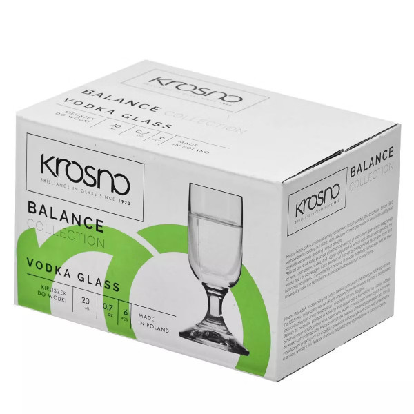 Фото - Стопка Krosno BALANCE 20 мл 6 шт. (785981)