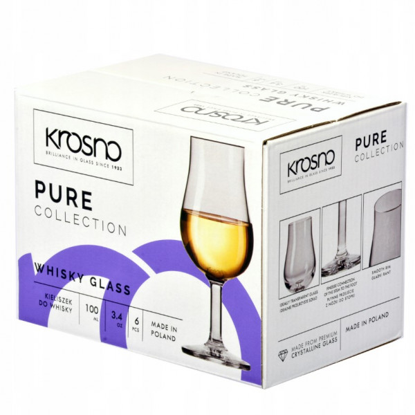 Фото - Набор бокалов Krosno PURE 100 мл 6 шт. (789804)
