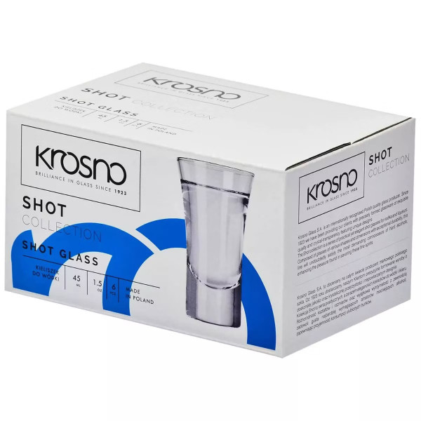 Фото - Стопка Krosno MIXOLOGY 45 мл 6 шт. (790077)