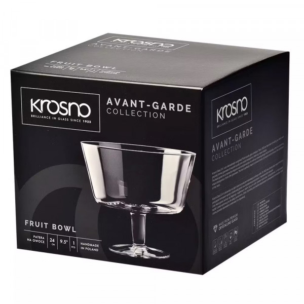 Фото - Емкость для фруктов Krosno AVANT-GARDE 24 см (795188)