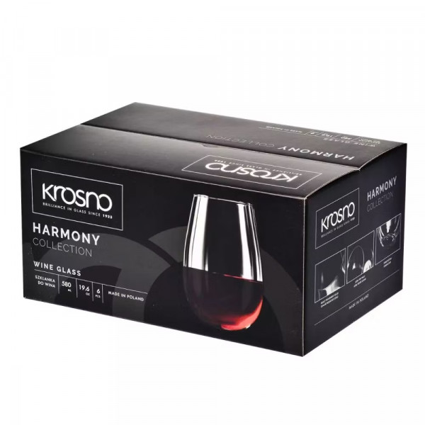 Фото - Набор стаканов Krosno HARMONY 580 мл 6 шт. (795225)