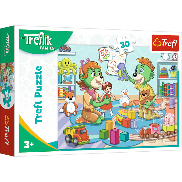 Фото - Пазлы (3-4 года) Trefl Treflik Счастливая семья 30 эл. (83030) Фото - Пазлы (3-4 года) Trefl Treflik Счастливая семья 30 эл. (83030)