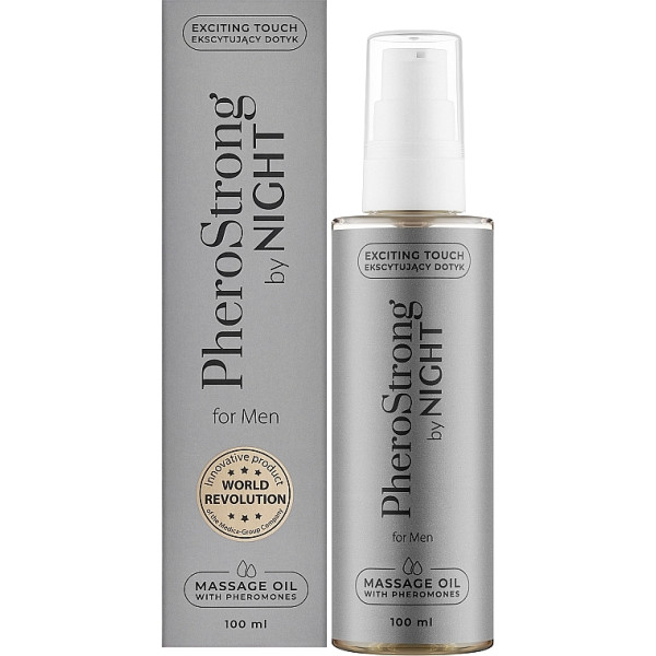 Фото - Масло для массажа PheroStrong by Night For Men 100 мл (5905669259408)