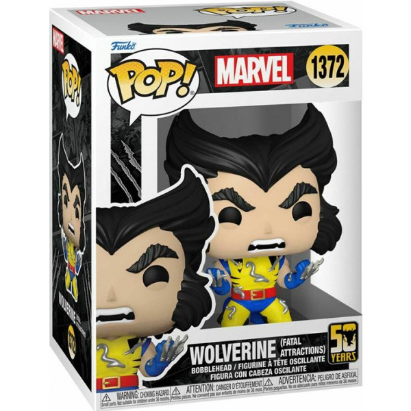 Фото - Коллекционная фигурка FUNKO POP Marvel: Wolverine 50th - Ultimate Wolverine w/ Adamantium (5908305247777)