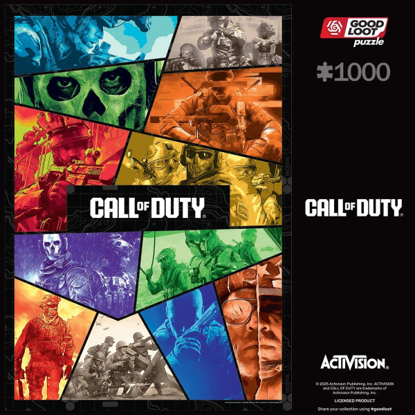 Фото - Пазлы (8+) Good Loot Call of Duty Operators Collage 1000 эл. (5908305249870)