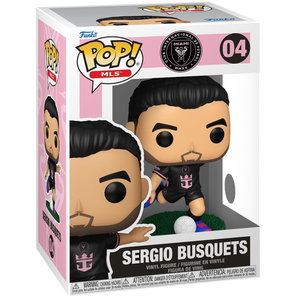Фото - Коллекционная фигурка FUNKO POP Football: Inter Miami - Sergio Busquets (5908305249900)