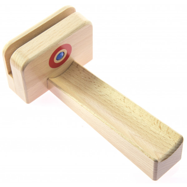 Фото - Деревянный конструктор для малышей nic Элемент Шариковой Дороги Цель (NIC2185)