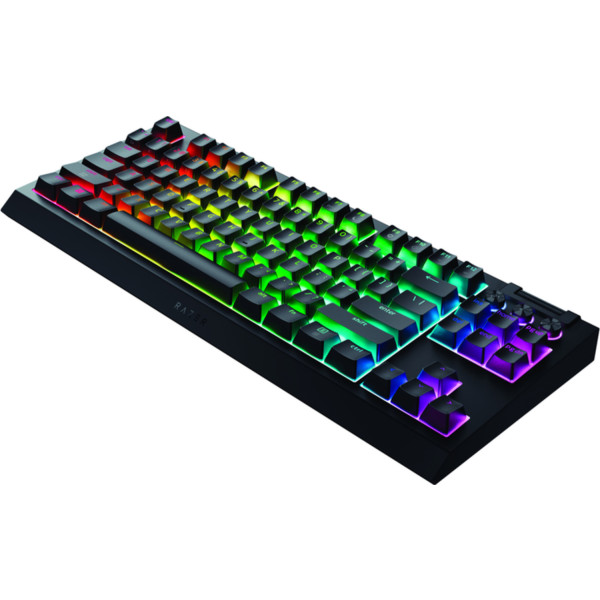 Фото - Клавиатура беспроводная игровая Razer BlackWidow V4 Hyperspeed (RZ03-05480100-R3M1)