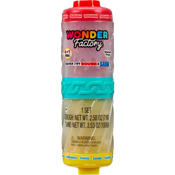 Фото - Масса для лепки Wonder Factory ЯРКИЙ СТАРТ: МАССА ДЛЯ ЛЕПКИ И ПЕСОК в ассортименте (595304) Фото - Масса для лепки Wonder Factory ЯРКИЙ СТАРТ: МАССА ДЛЯ ЛЕПКИ И ПЕСОК в ассортименте (595304)