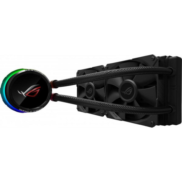 Фото - Водяная система охлаждения Asus ROG Ryuo 2x120 мм Aura OLED (90RC0040-M0UAY0)