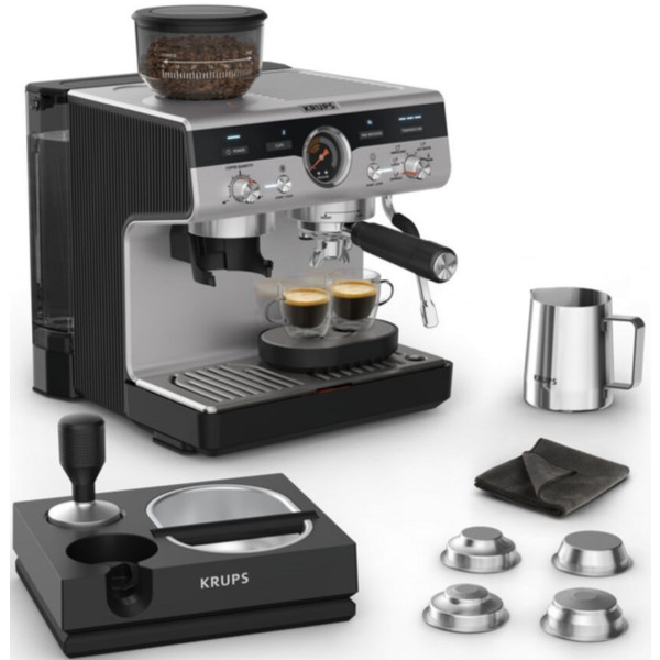 Фото - Комплект техники Кофеварка Krups XP804T10 PRECISION+ Мультипечь Tefal EY5568E0 EASY FRY SILENCE XL