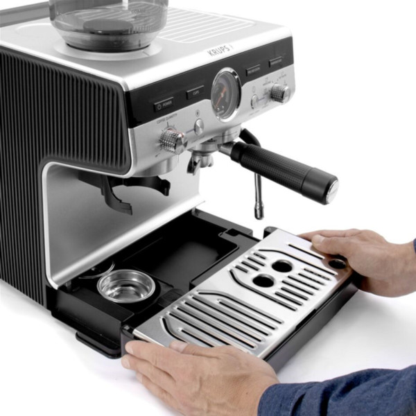 Фото - Комплект техники Кофеварка Krups XP804T10 PRECISION+ Мультипечь Tefal EY5568E0 EASY FRY SILENCE XL