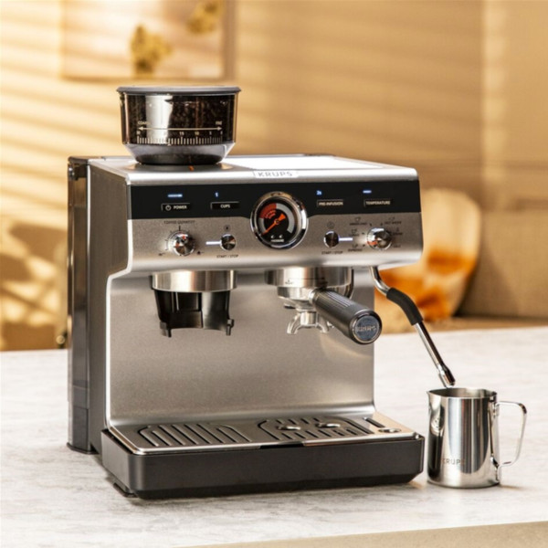 Фото - Комплект техники Кофеварка Krups XP804T10 PRECISION+ Мультипечь Tefal EY5568E0 EASY FRY SILENCE XL