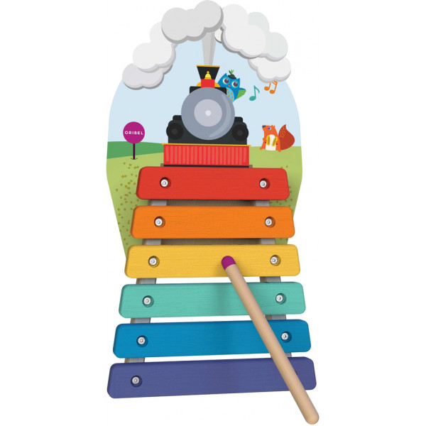 Фото - Ксилофон Oribel Veritiplay Паровоз (OR816-90001) Фото - Ксилофон Oribel Veritiplay Паровоз (OR816-90001)