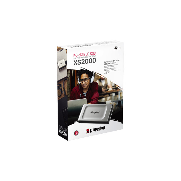 Фото - SSD-накопитель внешний Kingston XS2000 4TB USB 3.2 (SXS2000/4000G)