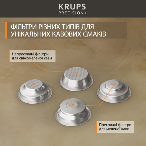 Фото - Комплект техники Кофеварка Krups XP804T10 PRECISION+ Мультипечь Tefal EY5568E0 EASY FRY SILENCE XL