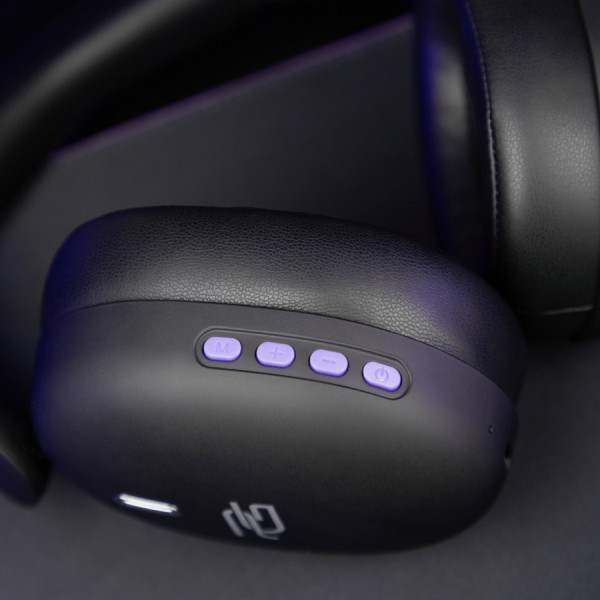 Фото - Гарнитура беспроводная игровая Proove Gaming Zephyr APP black/purple (WHZP00022001)