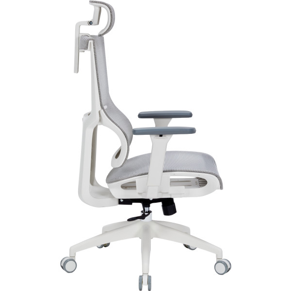 Фото - Кресло офисное OfficePro Elegant (OC660-W-DG-DG) White/Dark Gray