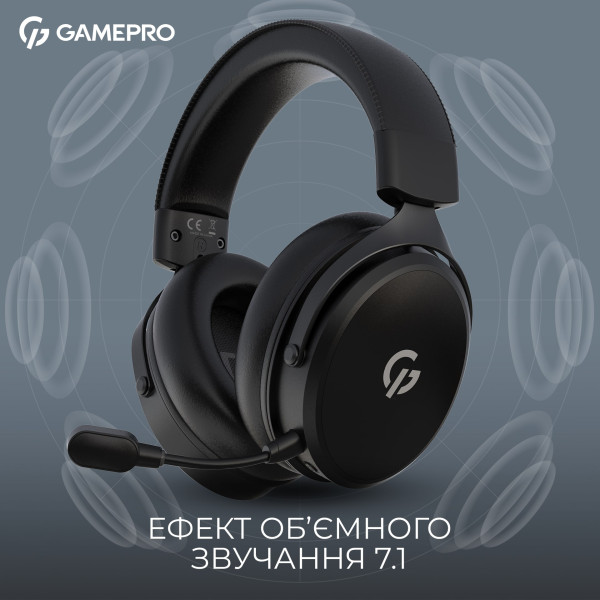 Фото - Гарнитура беспроводная игровая GamePro Asgard Skadi (HSW191B)