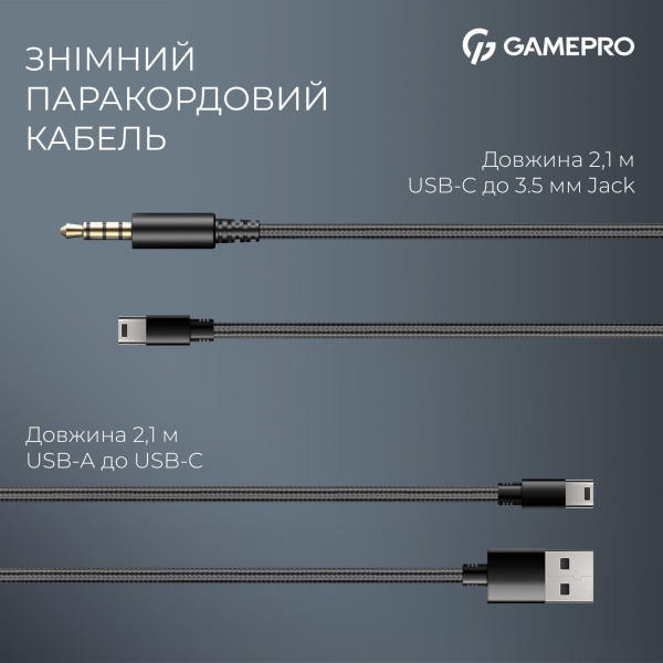 Фото - Гарнитура проводная игровая GamePro Asgard Freya (HS145B)
