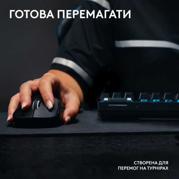 Фото - Уценка - Мышь беспроводная игровая Logitech G Pro X Superlight 2 LightSpeed Black (910-006630)