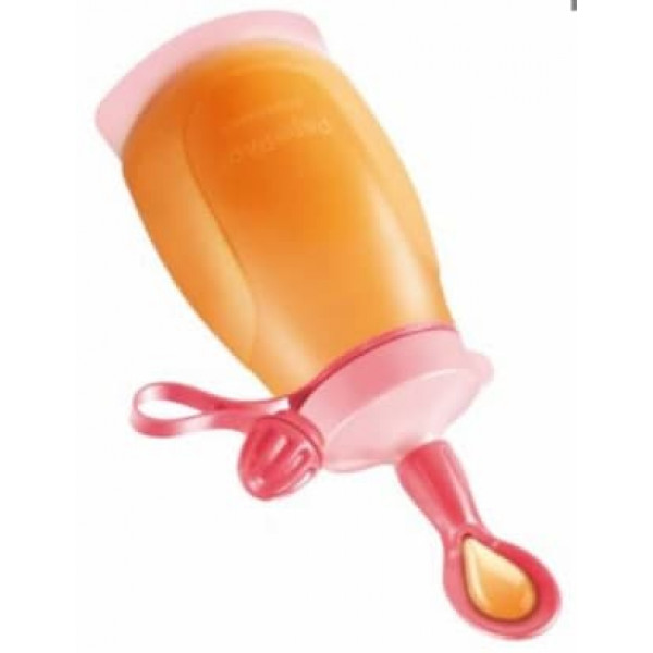 Фото - Поильник-непроливайка детский tescoma Papu Papi 200 мл с ложкой Розовая (667620)