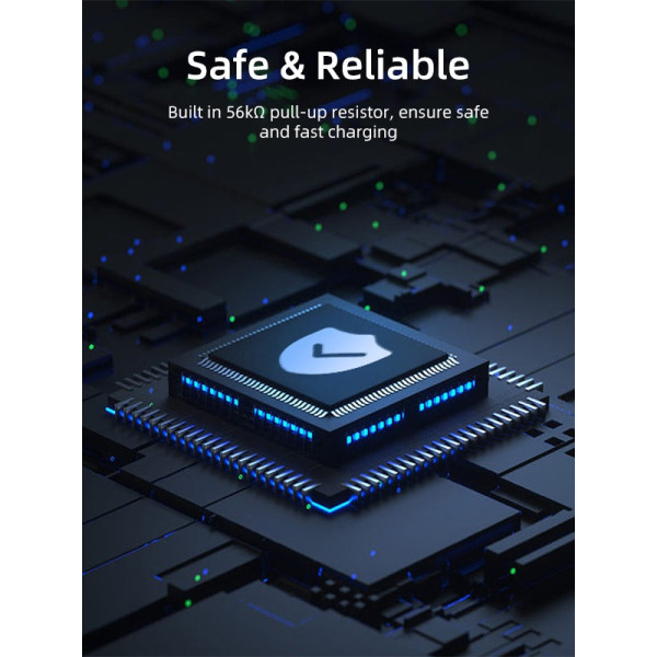 Фото - Кабель синхронизации данных Cabletime USB Type-C - USB (M/M) 2m Black (CA50L)
