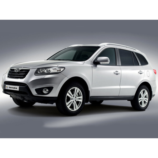 Фото - EVA коврик в багажник авто EVAtech для Santa FE (CM) Restyling (Floor Gas Pedal) 7 seats (3 clips) Hyundai 2010-2012 2 поколение SUV EU (HY13311BE5RBB)