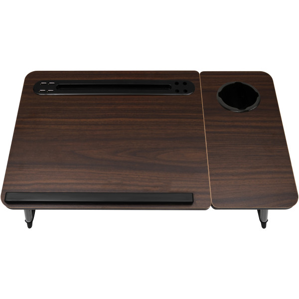 Фото - Стол для ноутбука Dyxon Transformix 3 USB LED Fan Black-Walnut (DXNSTMX3BWL)