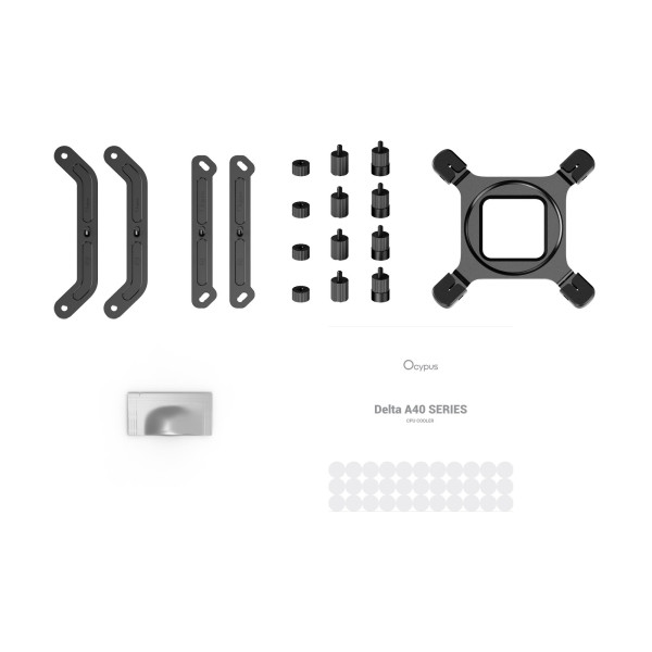 Фото - Водяная система охлаждения OCYPUS DELTA A40 ELITE BK (DELTA-A40-BK1NNWN00E-GL)
