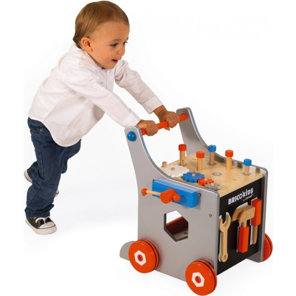 Фото - Сюжетно-ролевая игра. Набор-профессий Janod Мастерская на колесах (J06478)