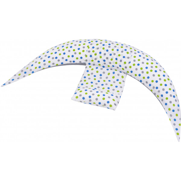 Фото - Чехол на подушку для беременных и кормящих Nuvita DreamWizard (NV7101Dots)