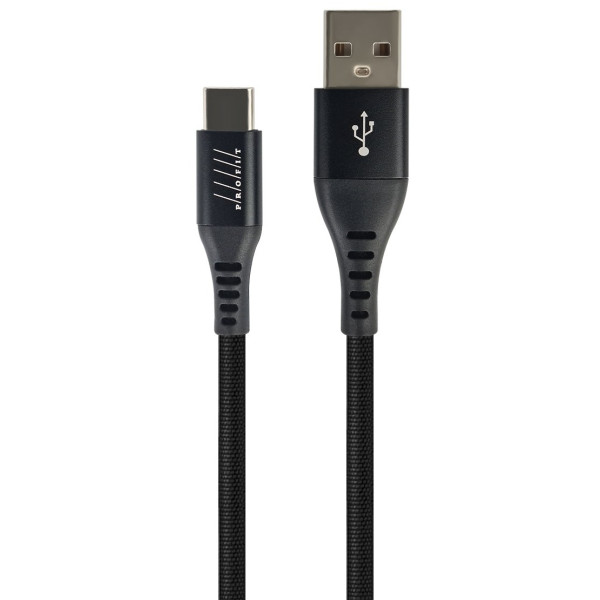 Фото - Кабель синхронизации данных Profit QY-11 Type-C 3m 2,4A Black (000001185)