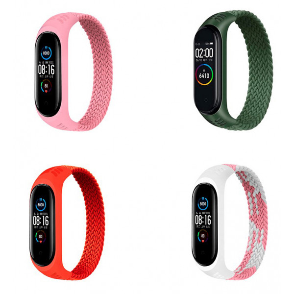 Фото - Ремешок для фитнес-браслета BeCover набор 4 цвета Elastic Nylon Style for Xiaomi Mi Smart Band 5 / Mi Smart Band 6 (Size M) Girl (706498) Фото - Ремешок для фитнес-браслета BeCover набор 4 цвета Elastic Nylon Style for Xiaomi Mi Smart Band 5 / Mi Smart Band 6 (Size M) Girl (706498)