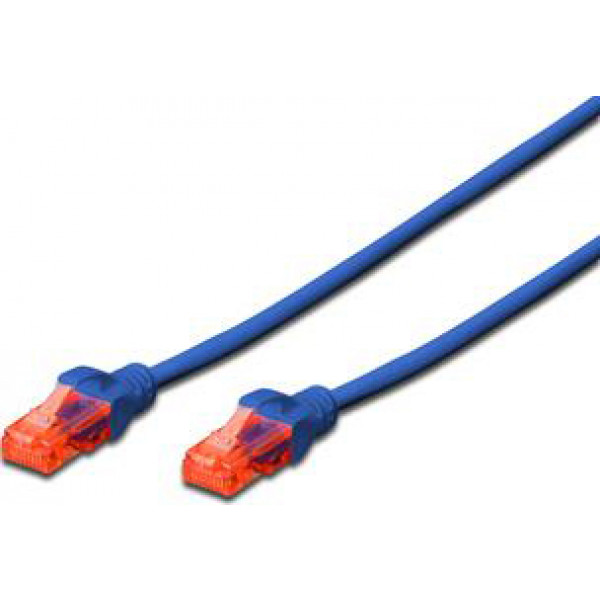 Фото - Кабель патч-корд Digitus CAT 6 UTP 3 м Blue (DK-1617-030/B)