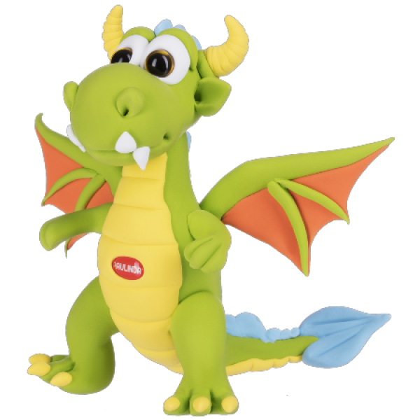 Фото - Масса для лепки Paulinda Super Dough Cool Dragon Дракон Зеленый (PL-081378-13)