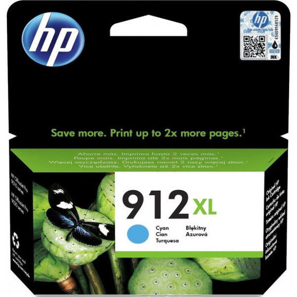 Фото - Картридж для струйных МФУ и принтеров HP 912XL OJ 8014/8015/8022/8023/8024/8025 Cyan (3YL81AE) Фото - Картридж для струйных МФУ и принтеров HP 912XL OJ 8014/8015/8022/8023/8024/8025 Cyan (3YL81AE)