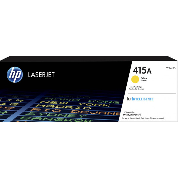 Фото - Картридж для цветных лазерных принтеров HP CLJ 415A Yellow (W2032A) Фото - Картридж для цветных лазерных принтеров HP CLJ 415A Yellow (W2032A)