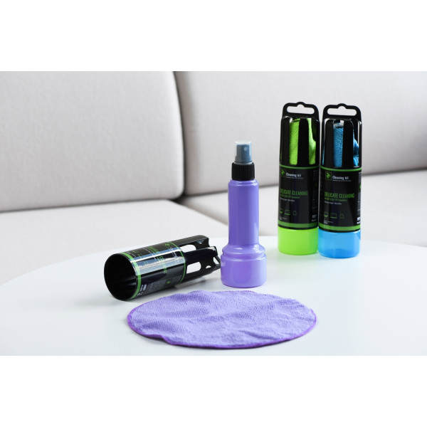 Фото - Набор для чистки экранов 2E 150ml Liquid for LED/LCD + салфетка Blue (2E-SK150BL)