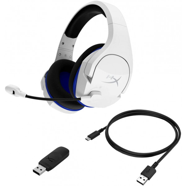 Фото - Гарнитура беспроводная игровая HyperX Cloud Stinger Core WL (HHSS1C-KB-WT/G)