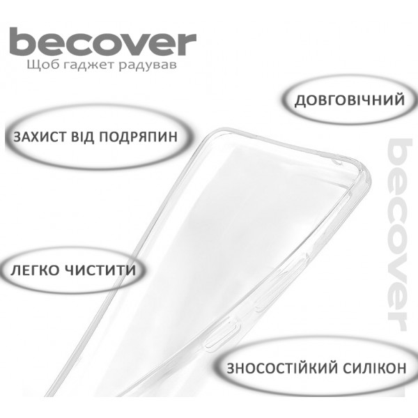 Фото - Чехол для смартфона BeCover for Tecno POVA 5 (LH7n) Transparancy (710908)