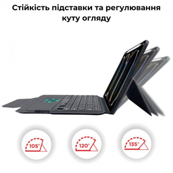 Фото - Чехол-клавиатура для планшета AIRON Premium for iPad Pro 13 2024 (4822352781231)