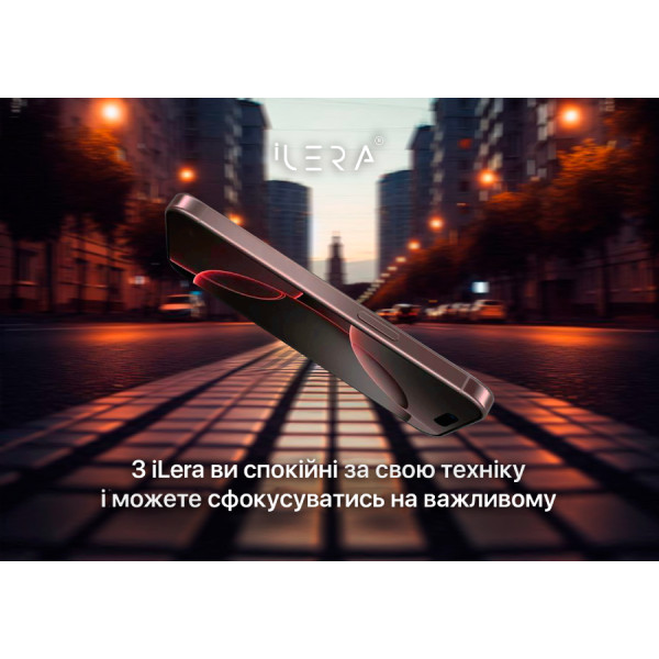 Фото - Защитное стекло для смартфона ILera DeLuxe Incognito FullCover Glass for iPhone 16 Plus (iLInDL16Ps)