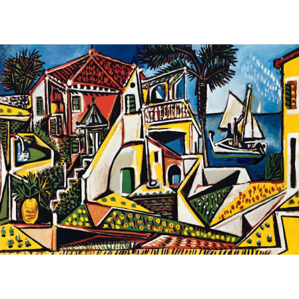 Фото - Пазлы (8+) EuroGraphics Средиземноморский пейзаж Пабло Пикассо, 1000 эл. (6000-5854)