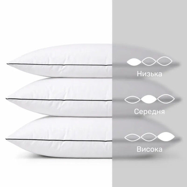 Фото - Подушка стандартная MirSon №1536 Royal Light 60х60 см (2200005064719)