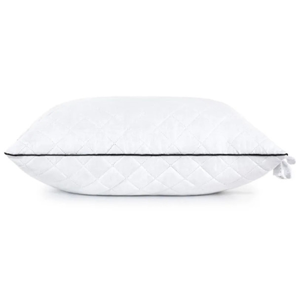 Фото - Подушка стандартная MirSon хлопковая 1455 Royal Pearl Высокая 60х60 см (2200001538412) Фото - Подушка стандартная MirSon хлопковая 1455 Royal Pearl Высокая 60х60 см (2200001538412)