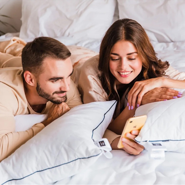 Фото - Подушка стандартная MirSon хлопковая 1455 Royal Pearl Высокая 60х60 см (2200001538412)