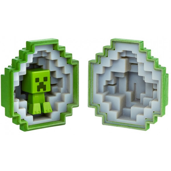 Фото - Коллекционная фигурка Minecraft Яйцо призвание мини-фигуркой моба Minecraft в асс. (FMC85)
