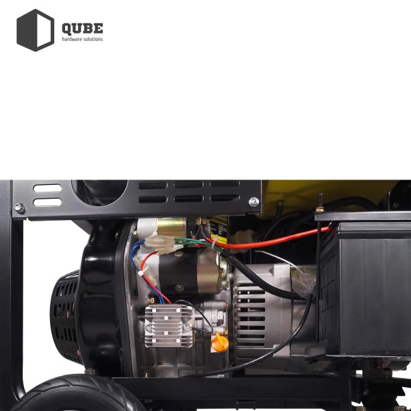 Фото - Уценка - Генератор дизельный QUBE QED7500XE
