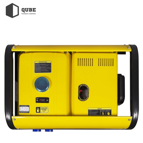 Фото - Уценка - Генератор дизельный QUBE QED7500XE